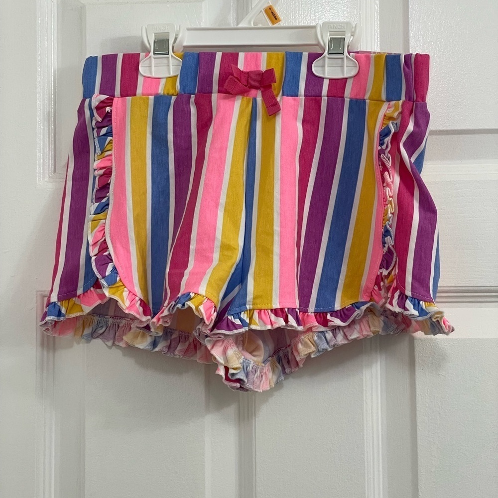 Tommy Bahama Kids Mix & Match Frill Hem Shorts Size L 10/12 NWT